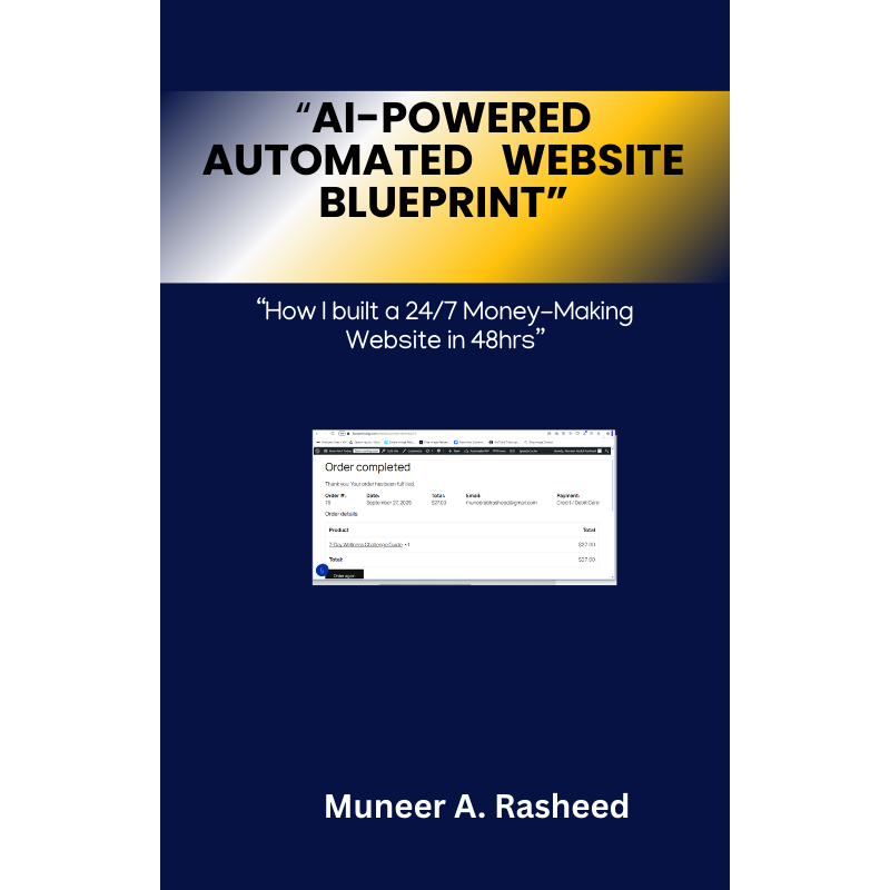 AI-Powered Automated Website Blueprint: How I Built a 24/7 Money-Making Website in 48 Hours